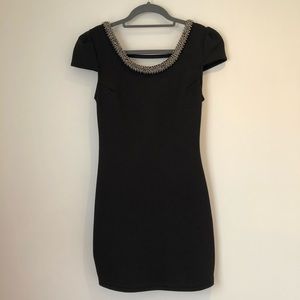 Black Dress with Embellishment